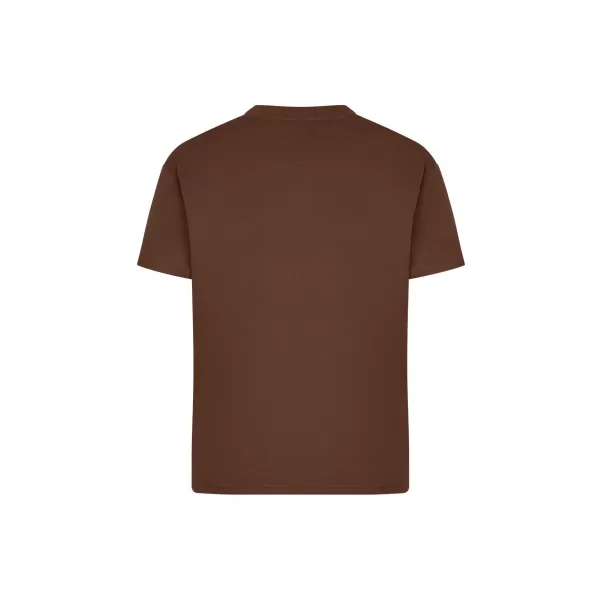  Dámske tričko URBAN CLASSICS TB9066-14274 CHOCOLATE BROWN 