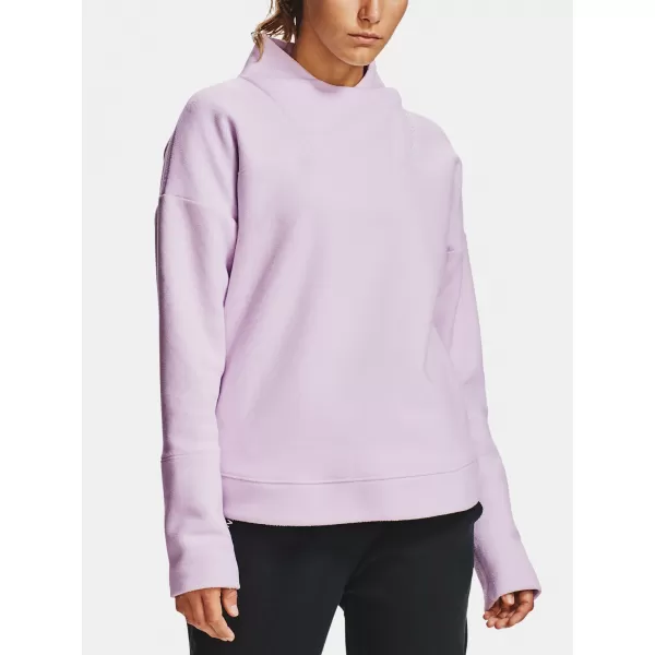  Dámska mikina UNDER ARMOUR RECOVER FLEECE WRAP NECK 1356347-570 FIALOVÁ 
