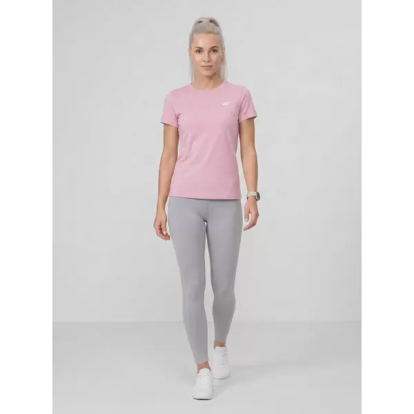  Dámske tričko 4F WMM00TTSHF3306 LIGHT PINK 