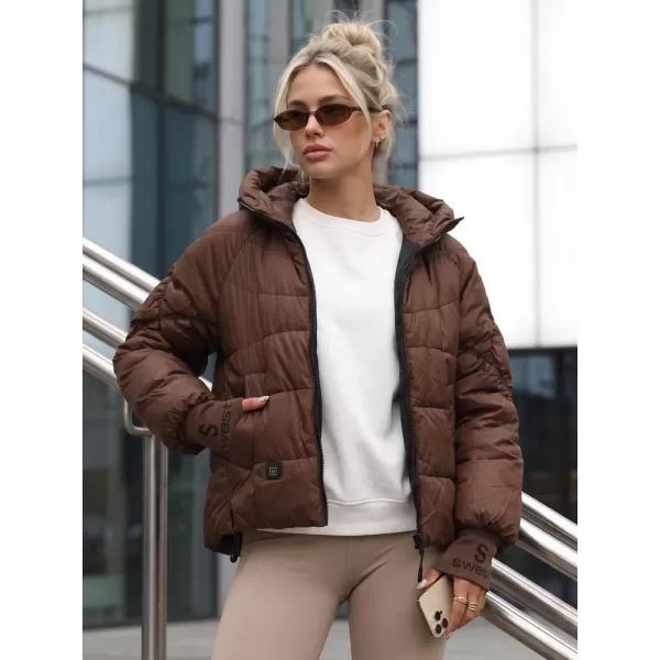  Dámska bunda DSTREET TY5760 HNEDÁ 
