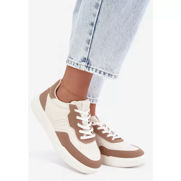  Dámske tenisky BIG STAR SHOES UU274275 WHITE/BEIGE 