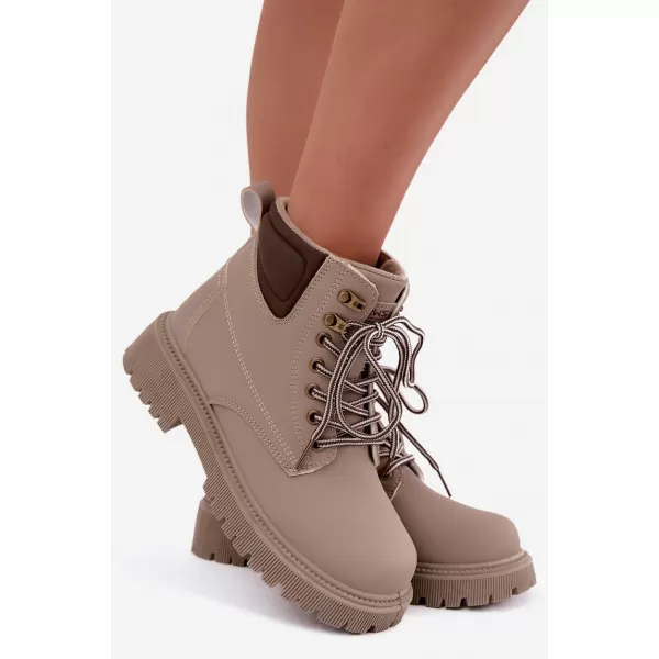  Dámske snehule BOTO 25BT26-9118 KHAKI 