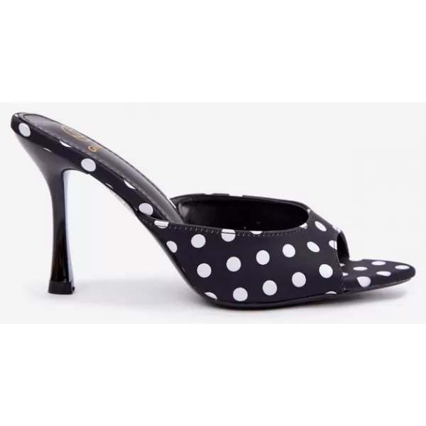  Dámske šľapky BOTO SQC-295 BLACK ČIERNA 