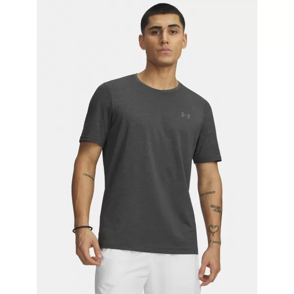  Pánske tričko UNDER ARMOUR VANISH ELITE SEAMLESS SS 6010591-009 ČIERNA 