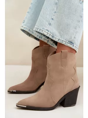 Dámske čižmy BOTO 6397 KHAKI