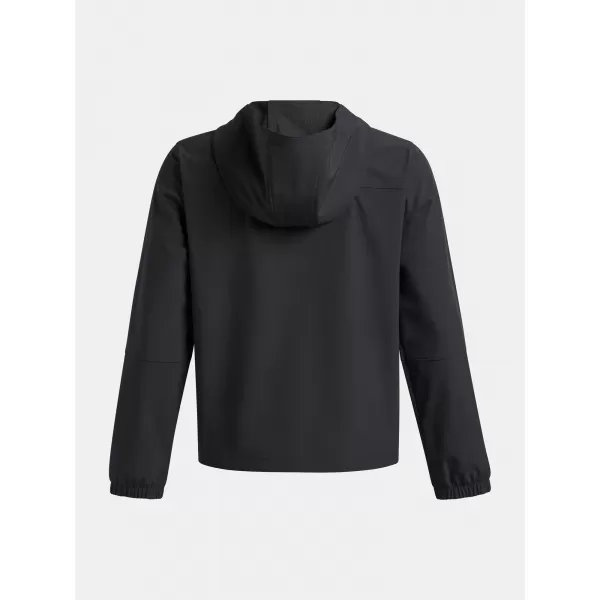  Chlapčenská bunda UNDER ARMOUR UA B UNSTOPPABLE WVN JACKET 6009561-001 ČIERNA 