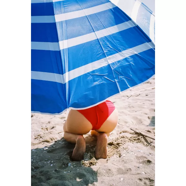  Dámske bikiny - spodný diel NORDBLANC ETHEREAL NBSSS8241 ČERVENÁ 