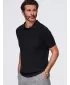 Pánske polo tričko OMBRE OM-POSS-0178 BLACK
