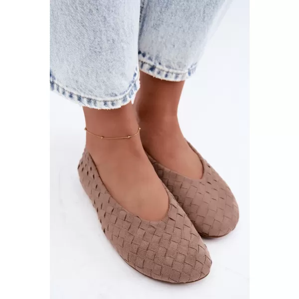  Dámske baleríny BOTO 9867 KHAKI 