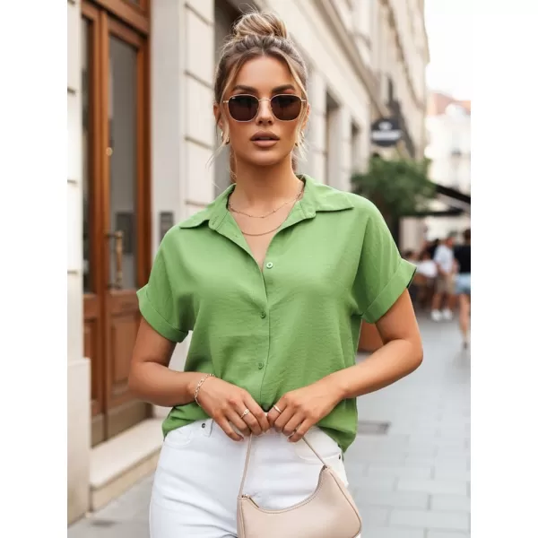  Dámska košeľa DSTREET DY0290 ZELENÁ 