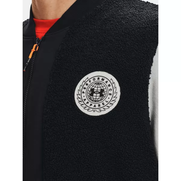  Pánska bunda UNDER ARMOUR UA RIVAL FLC ALMA MATER BMBR 1366300-001 ČIERNA 