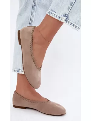 Dámske baleríny BOTO 9897 KHAKI