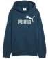 Detská mikina PUMA ESS 2 COLOR NO. 1 LOGO HOODIE FL B 68582236 MIDNIGHT PETROL