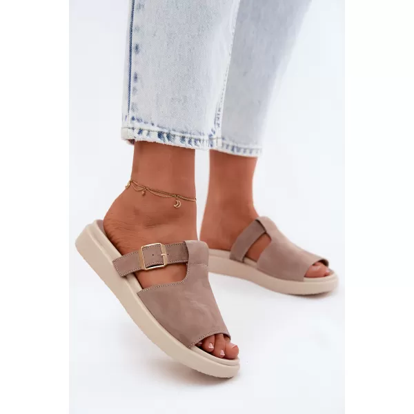  Dámske šľapky BOTO 26SD18-51 BEIGE 