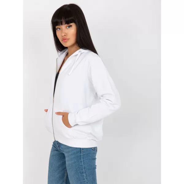  Dámska mikina BASIC FEEL GOOD B-002.72 WHITE 