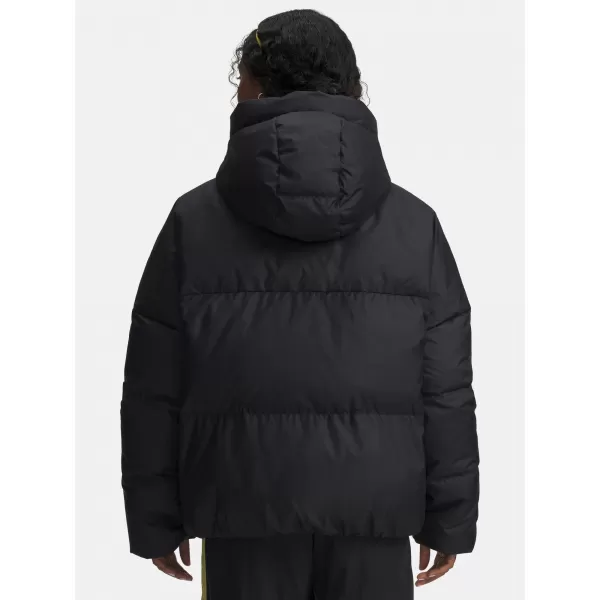  Dámska bunda UNDER ARMOUR LIMITLESS DOWN PUFFER JACKET 6001001-001 ČIERNA 