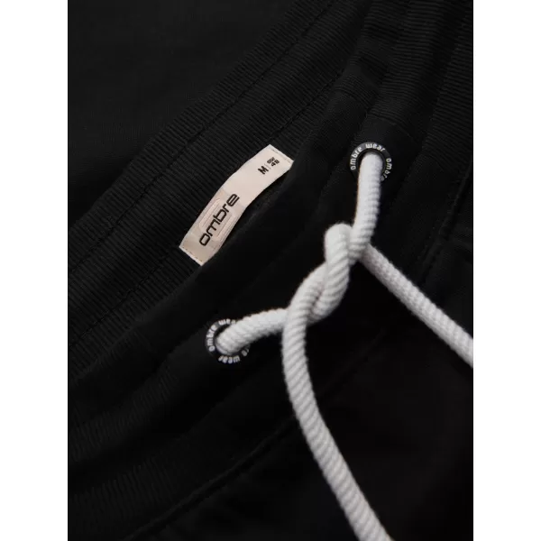  Pánske nohavice OMBRE OM-PABS-0304 BLACK 