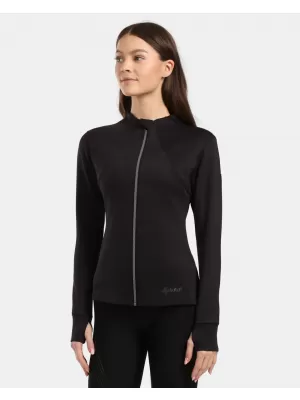 Dámska fleece mikina KILPI LAJEN-W 1L0205KI ČIERNA