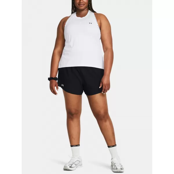  Dámske kraťasy UNDER ARMOUR UA FLY BY 3'' SHORTS 1382853-001 ČIERNA 
