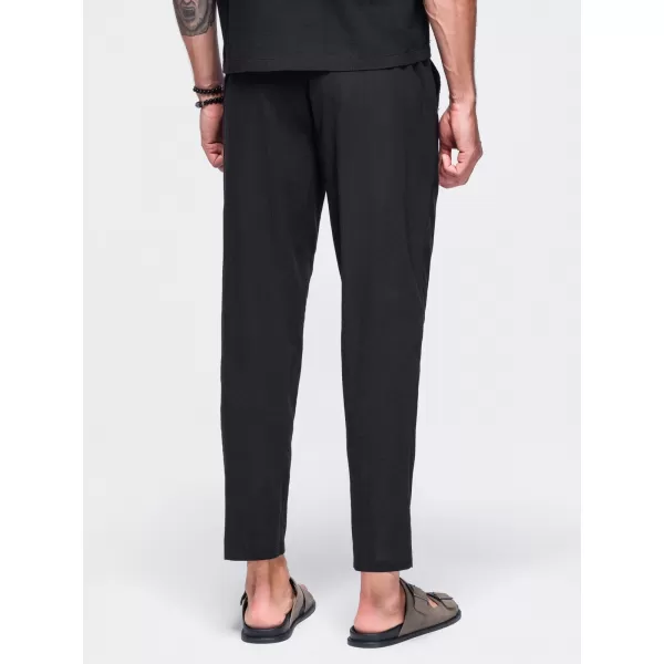  Pánske nohavice OMBRE OM-PACP-0312 BLACK 