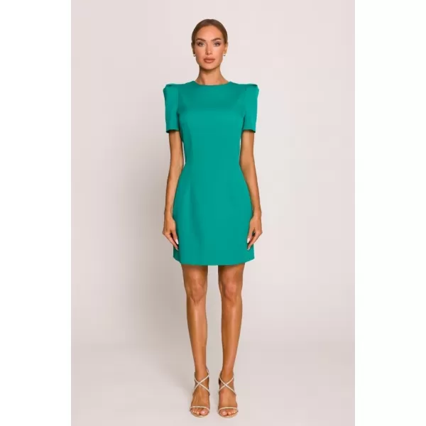  Dámske šaty MOE M777 TURQUOISE 