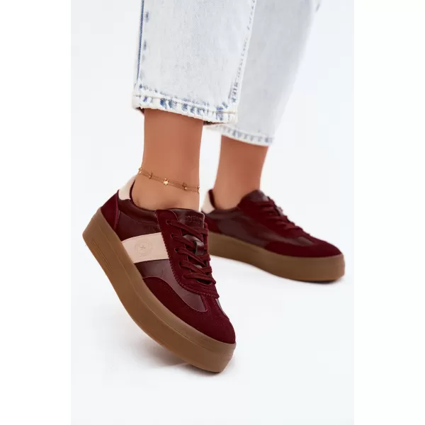  Dámske tenisky BIG STAR SHOES UU274013 RED 