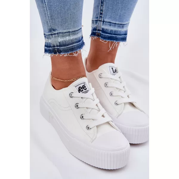  Dámske tenisky LEE 50261002.1FG WHITE 