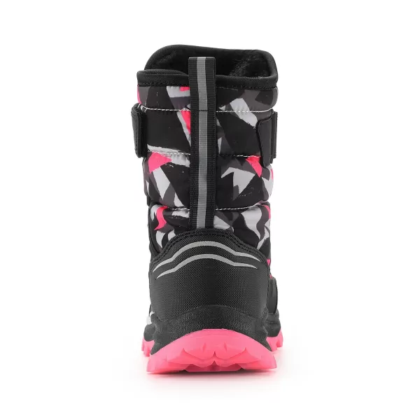  Detské zimné snehule ALPINE PRO BERNO NEÓN PINK 