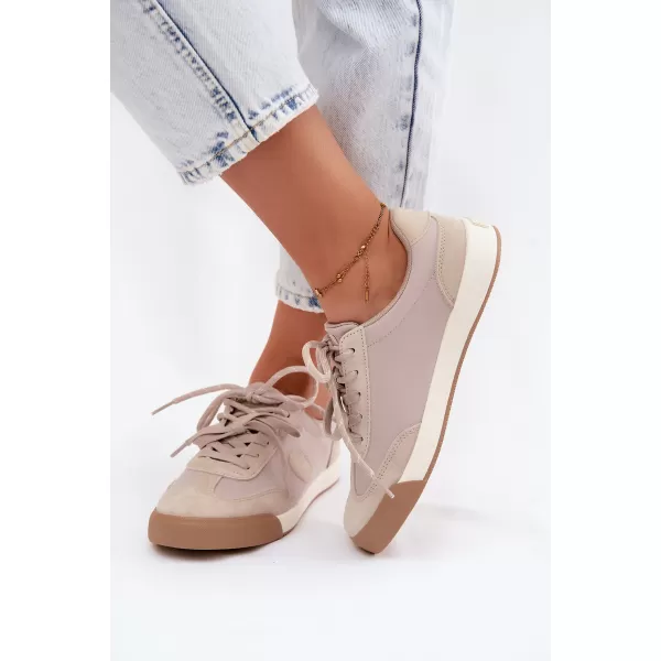  Dámske tenisky BIG STAR SHOES UU274001 BEIGE 