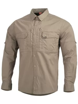 Pánska košeľa PENTAGON PLATO SHIRT K02019 KHAKI