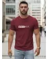 Pánske tričko DSTREET NX5122R-BU BORDO