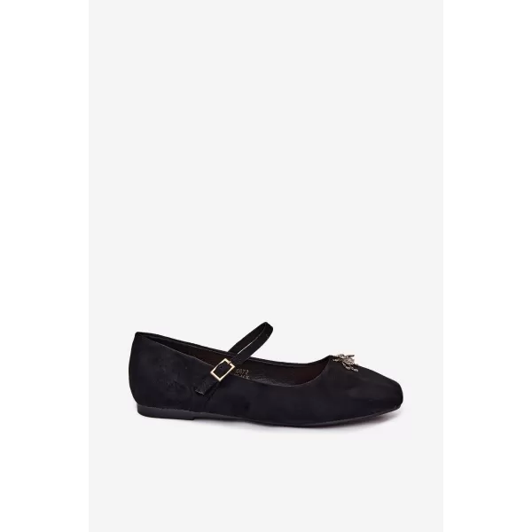  Dámske baleríny BOTO 6672 BLACK 