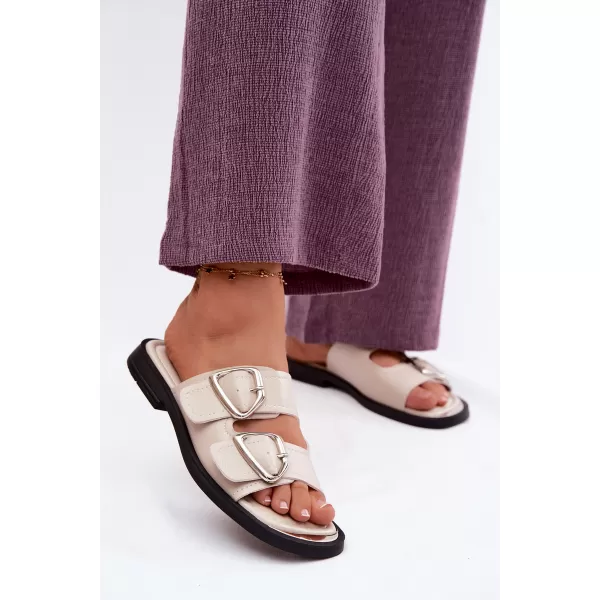  Dámske šľapky VINCEZA 62304 BEIGE 