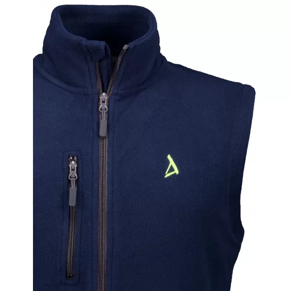  Pánska fleece vesta ALTISPORT ALM002525 NÁMORNÁ MODRÁ 