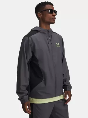 Pánska bunda UNDER ARMOUR TECH SPORT WOVEN JKT 6011267-025 ŠEDÁ