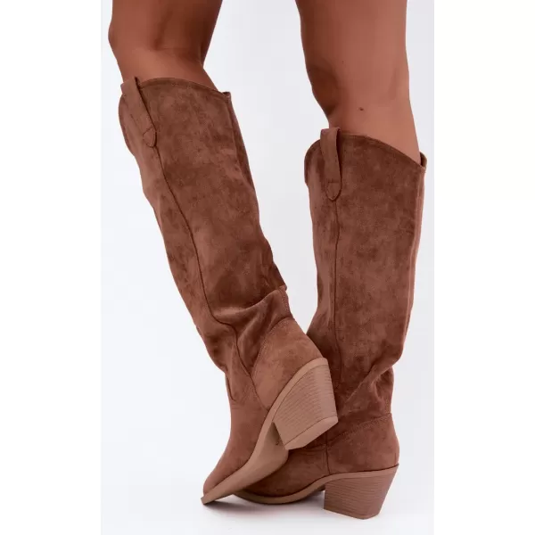 Dámske čižmy BOTO CLS-627 BROWN 