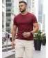 Pánske tričko DSTREET RX5677 BORDO