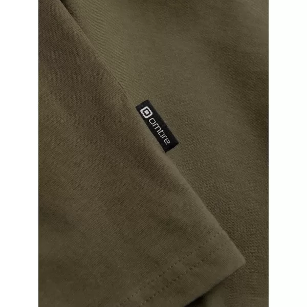  Pánske tričko OMBRE L171 DARK OLIVE 