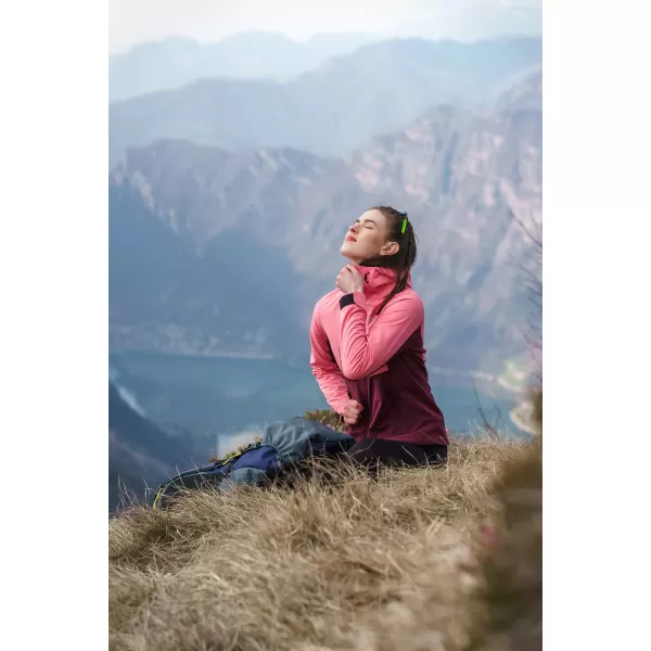  Dámska softshellová bunda NORDBLANC BLINK NBSSL8320 RUŽOVÁ 