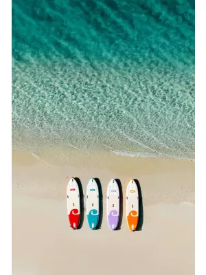 Paddleboard SKIFFO RIVAGE LAVA ČERVENÁ/BIELA