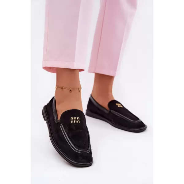  Dámske mokasíny VINCEZA 62271 BLACK 
