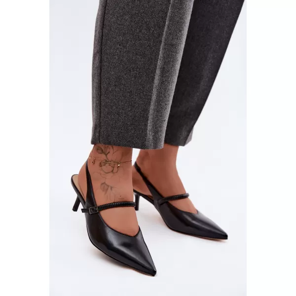  Dámske sandále D&A CR61-3046 BLACK 