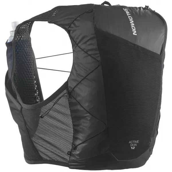  Batoh SALOMON ACTIVE SKIN 12 LC2177400 BLACK/METAL 