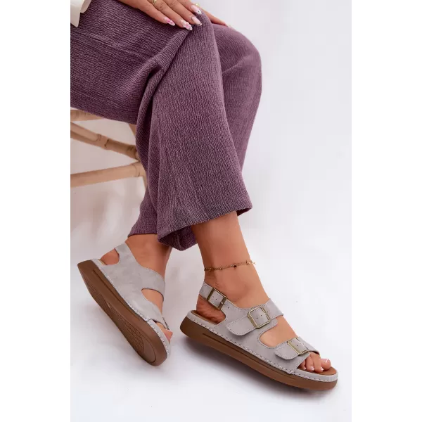  Dámske sandále VINCEZA 79620 GREY 