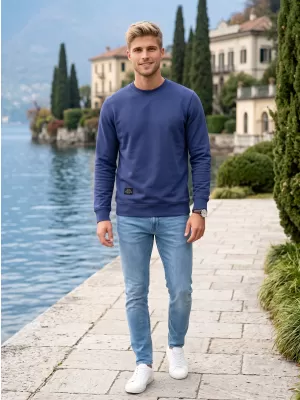 Pánska mikina ALTISPORT NP/ALMST43001 NAVY