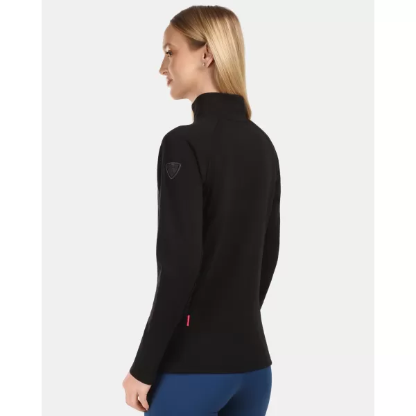  Dámska fleece mikina KILPI MONTALE-W 1L0204KI ČIERNA 
