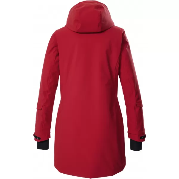  Dámska parka KILLTEC KOW 20 ČERVENÁ 