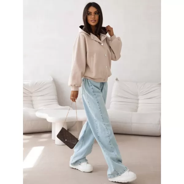  Dámska bunda DSTREET TY5927 BÉŽOVÁ 