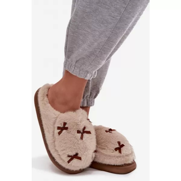  Dámske šľapky BOTO 25PA98-9256 BROWN 