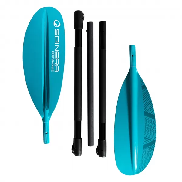  Pádlo SPINERA Kayak Performance Fiber 5D BLUE 